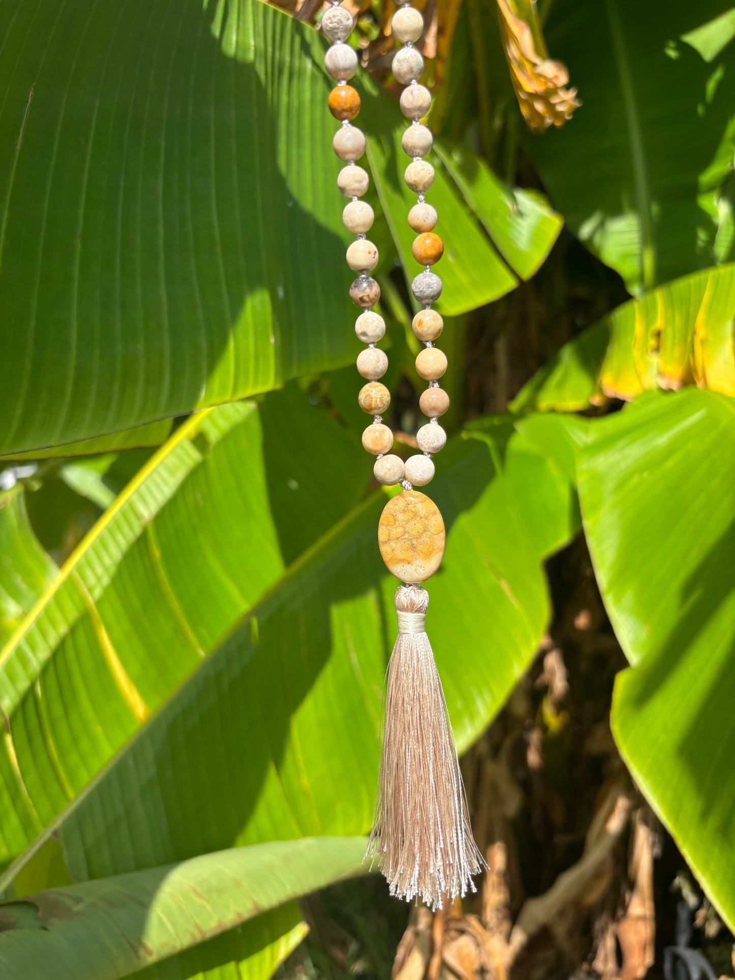 Fossil Coral Necklace